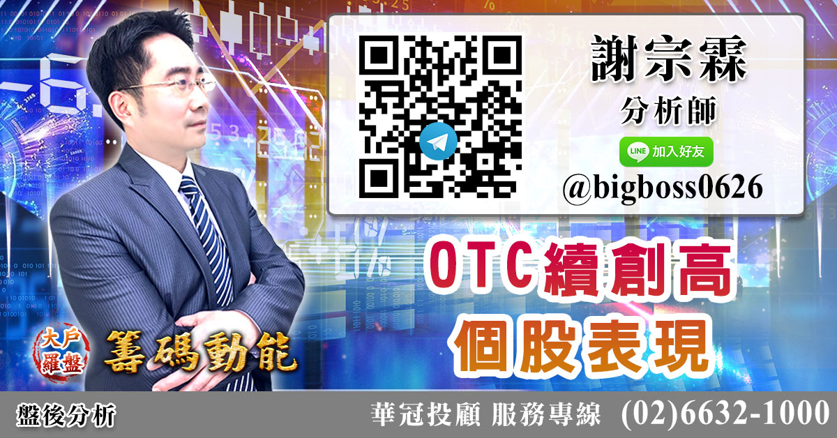 OTC續創高 個股表現 (圖)