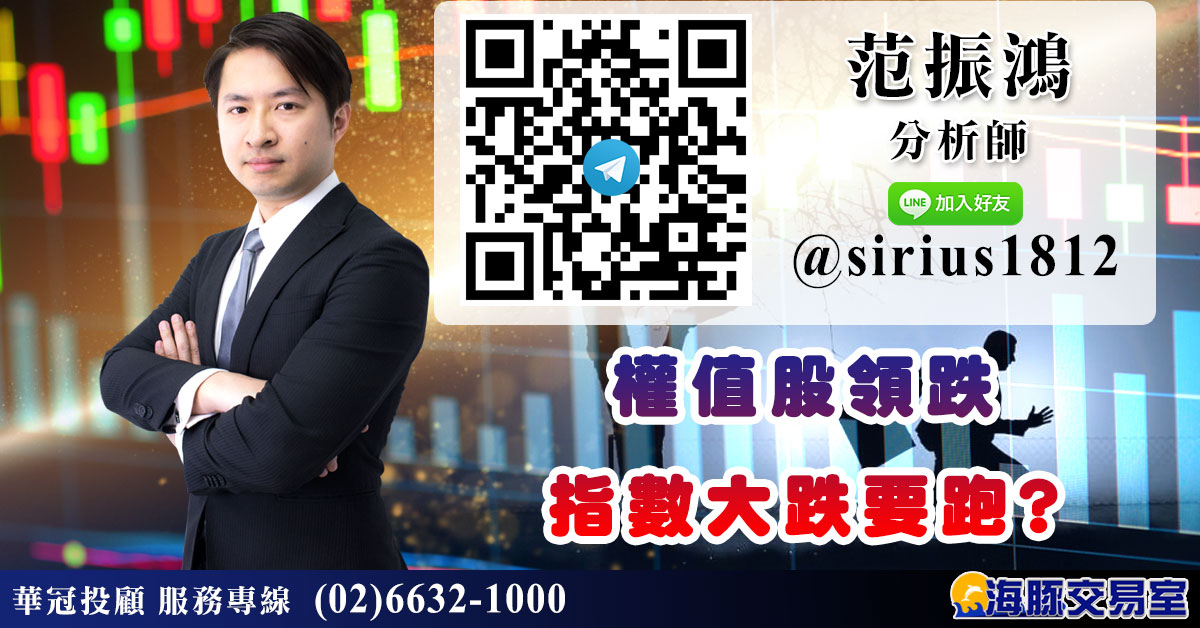 權值股領跌  指數大跌要跑? (圖)