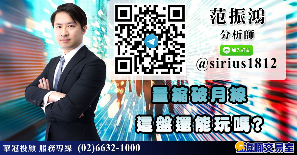 量縮破月線 這盤還能玩嗎? (圖)
