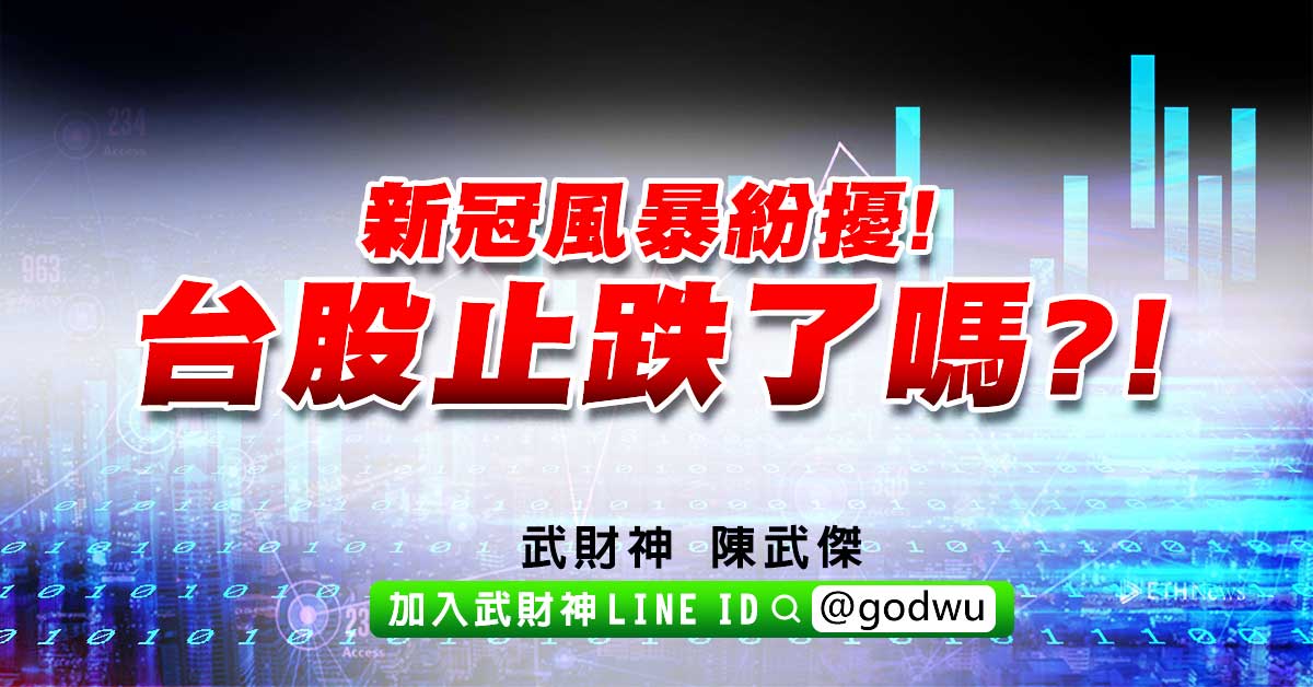 新冠風暴紛擾!台股止跌了嗎?! (圖)