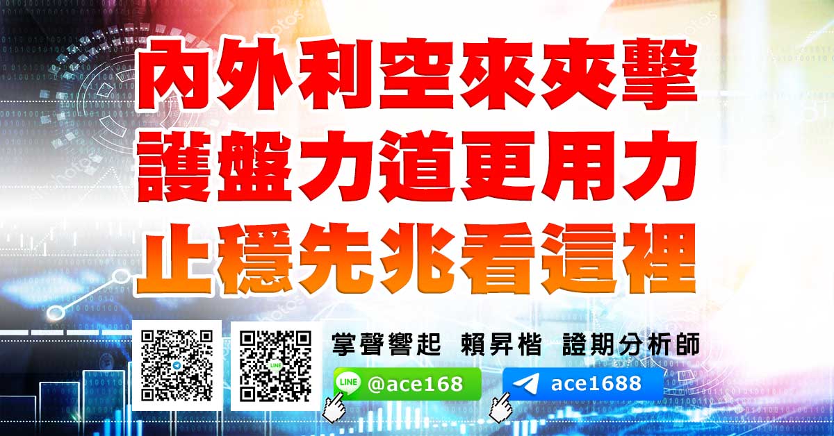 內外利空來夾擊 護盤力道更用力 止穩先兆看這裡 (圖)