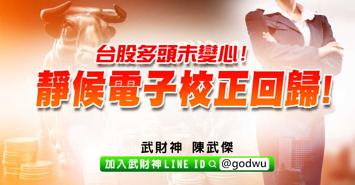台股多頭未變心!靜候電子校正回歸! (圖)