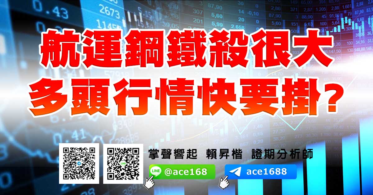 航運鋼鐵殺很大 多頭行情快要掛? (圖)
