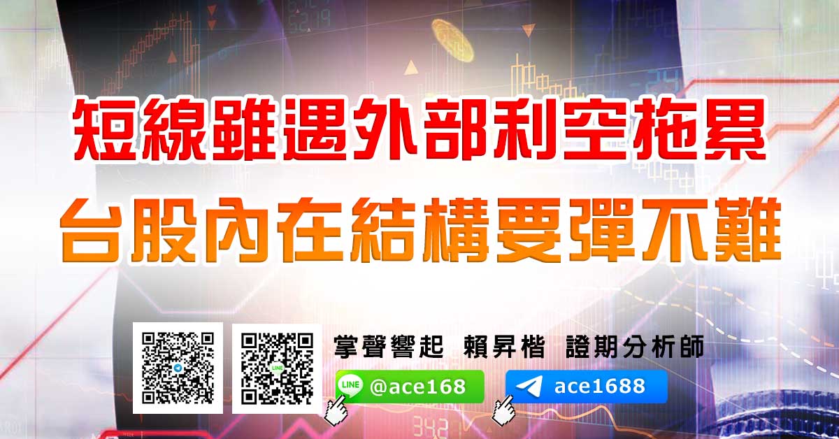 短線雖遇外部利空拖累 台股內在結構要彈不難 (圖)
