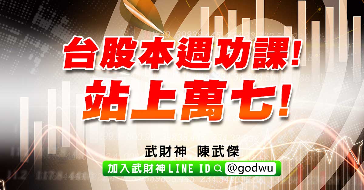 台股本週功課!站上萬七! (圖)