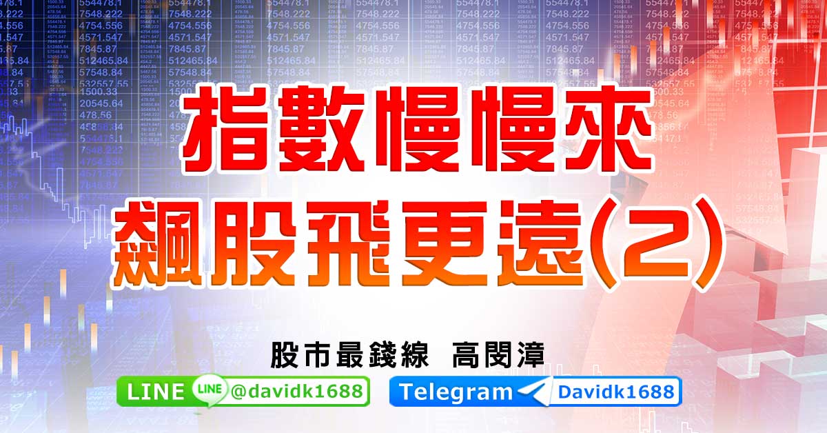 指數慢慢來，飆股飛更遠(2)