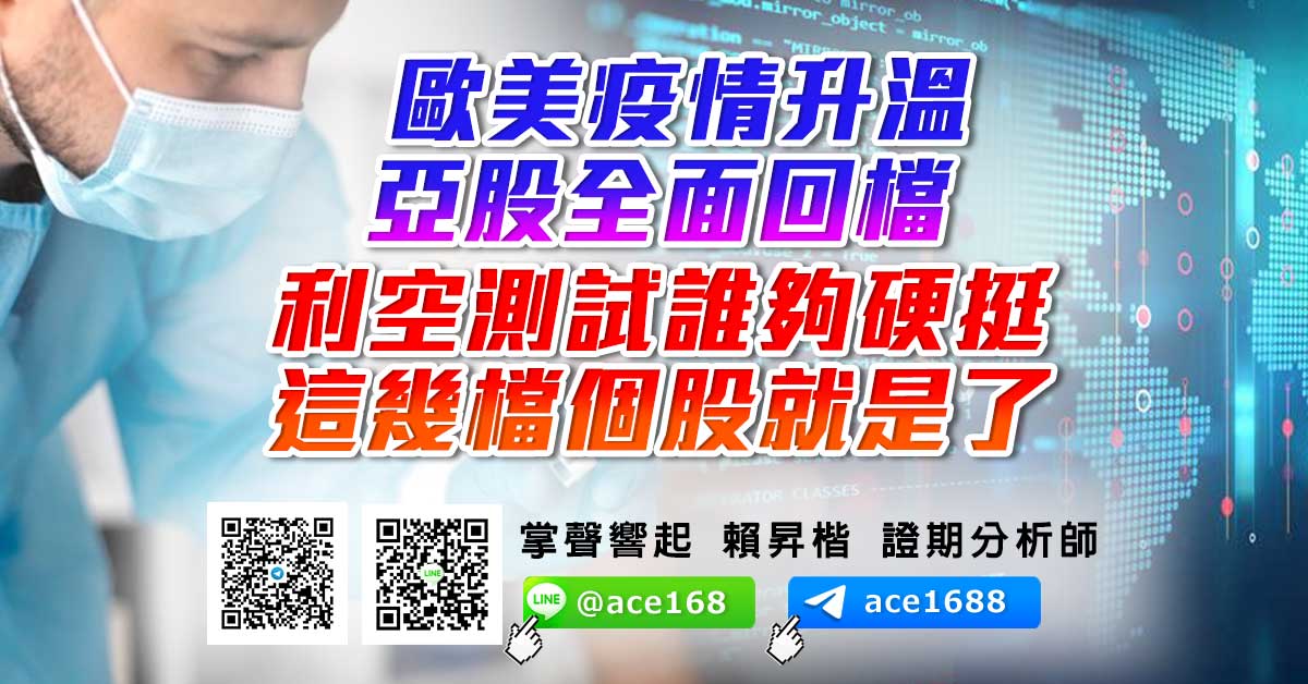 歐美疫情升溫 亞股全面回檔 利空測試誰夠硬挺 這幾檔個股就是了 (圖)