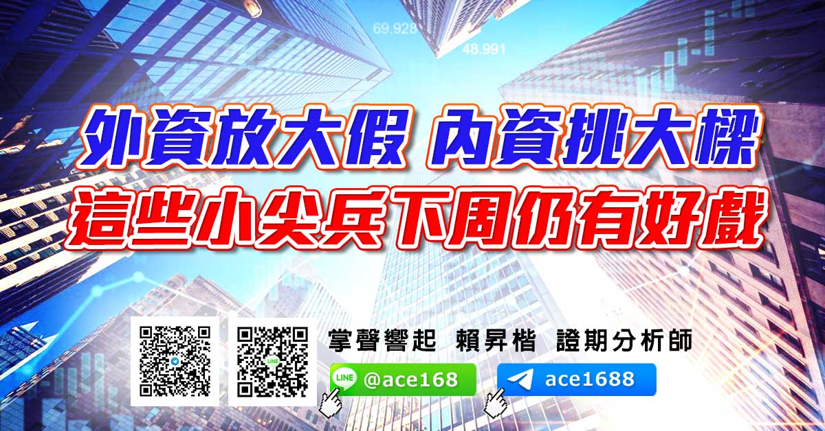 外資放大假 內資挑大樑 這些小尖兵下周仍有好戲 (圖)