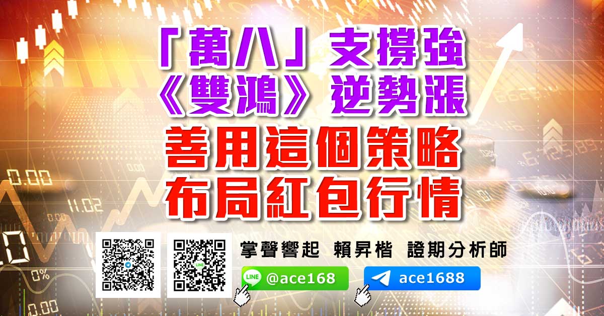 「萬八」支撐強 《雙鴻》逆勢漲 善用這個策略布局紅包行情 (圖)