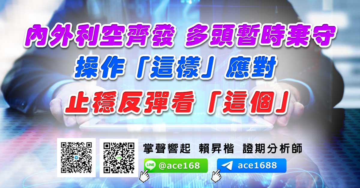 內外利空齊發 多頭暫時棄守 操作「這樣」應對 止穩反彈看「這個」 (圖)
