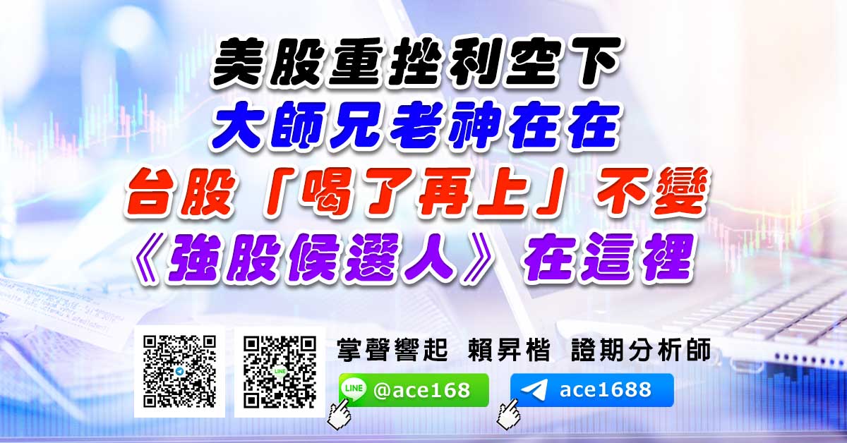 美股重挫利空下 大師兄老神在在 台股「喝了再上」不變 《強股候選人》在這裡 (圖)