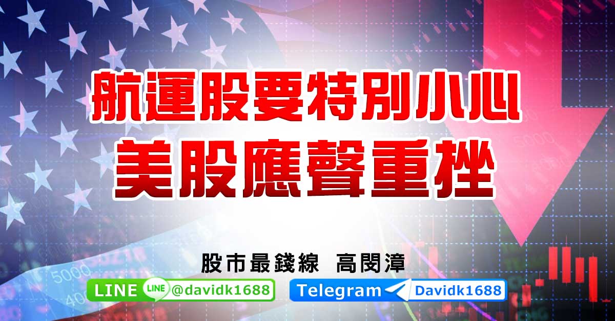 通膨警報再起，美股應聲重挫