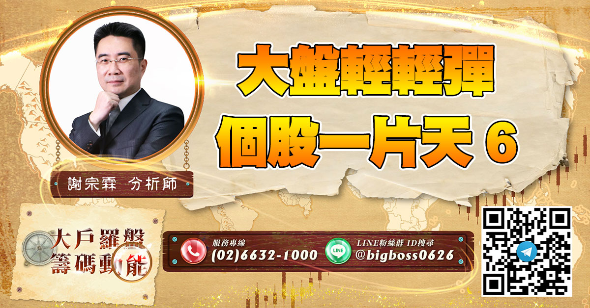 大盤輕輕彈 個股一片天6 (圖)