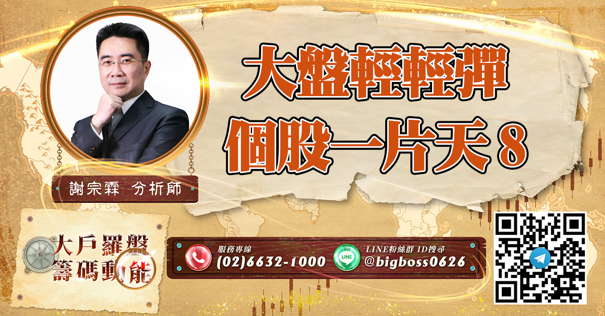 大盤輕輕彈 個股一片天8 (圖)