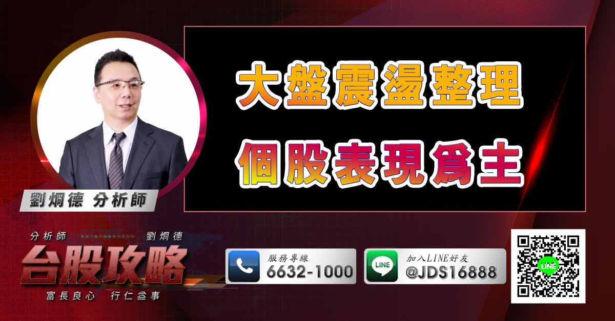 大盤震盪整理 個股表現為主 (圖)