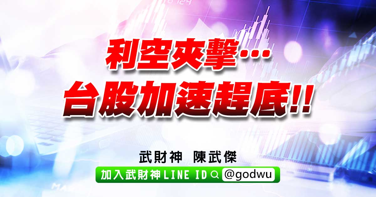 利空夾擊…台股加速趕底!! (圖)