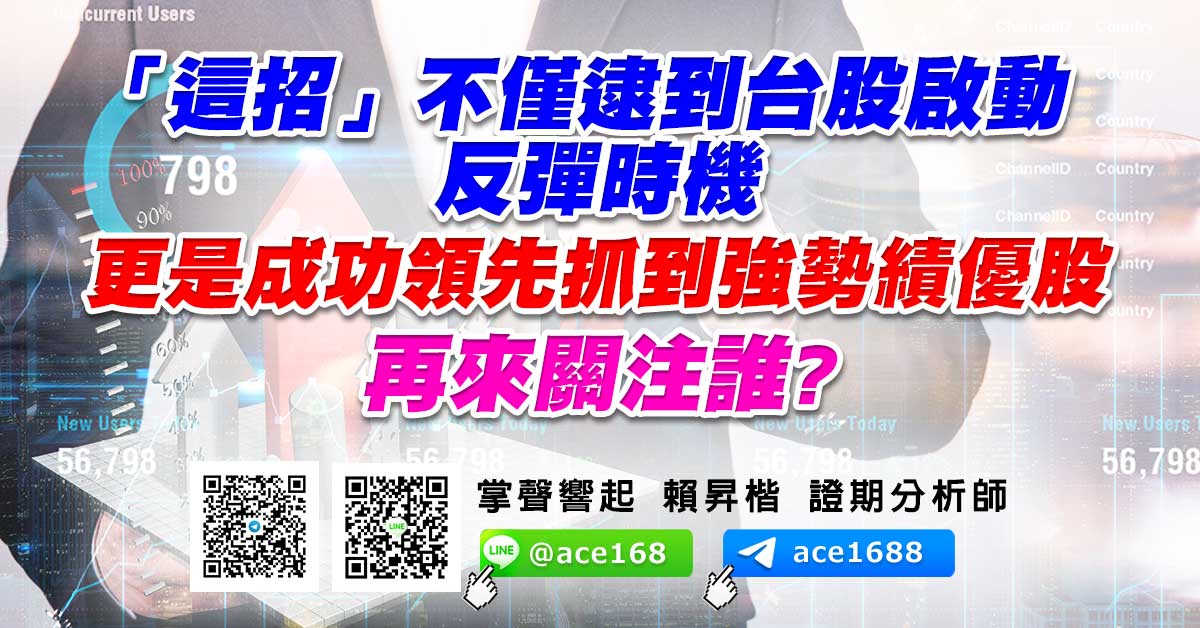 「這招」不僅逮到台股啟動反彈時機 更是成功領先抓到強勢績優股 再來關注誰? (圖)