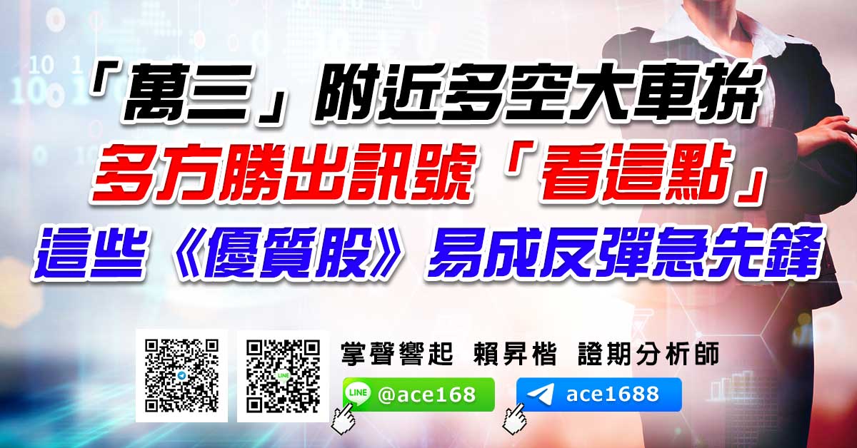 「萬三」附近多空大車拚 多方勝出訊號「看這點」 這些《優質股》易成反彈急先鋒 (圖)