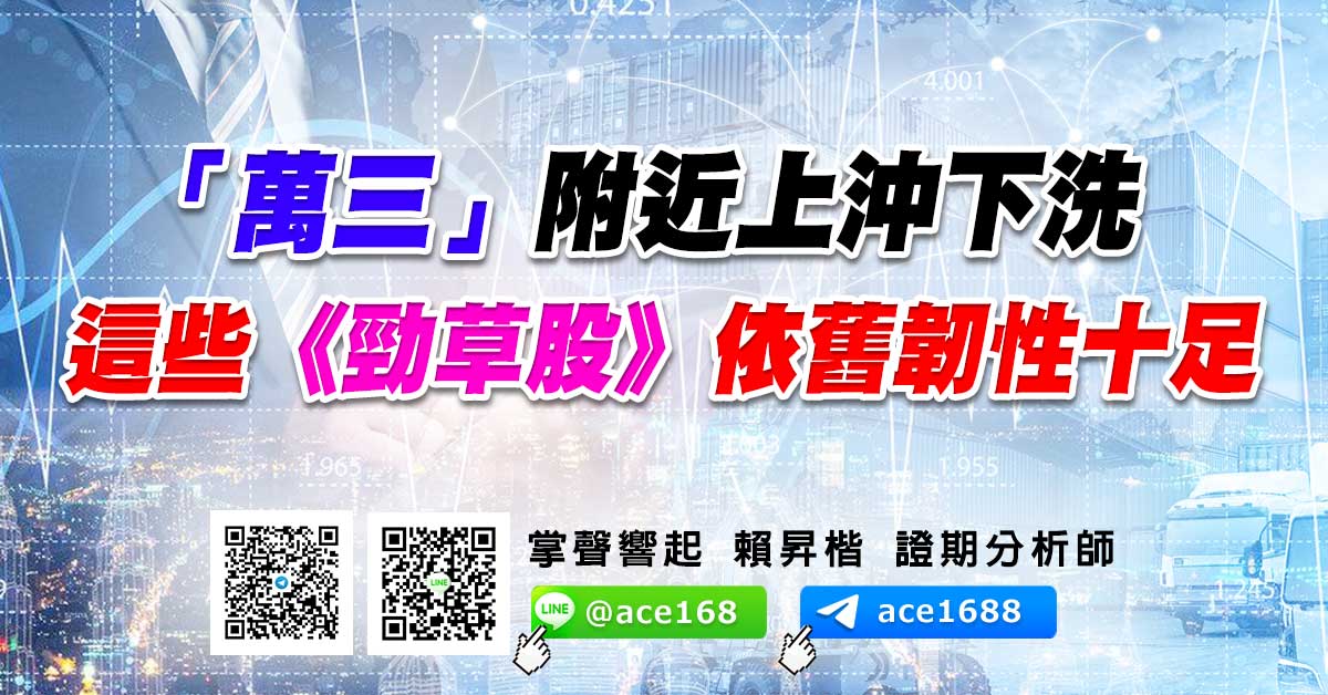 「萬三」附近上沖下洗 這些《勁草股》依舊韌性十足 (圖)