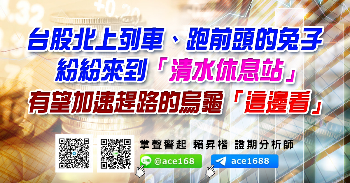 台股北上列車、跑前頭的兔子紛紛來到「清水休息站」 有望加速趕路的烏龜「這邊看」 (圖)
