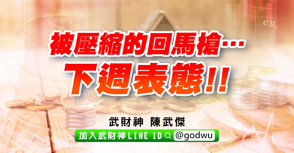被壓縮的回馬槍…下週表態!! (圖)
