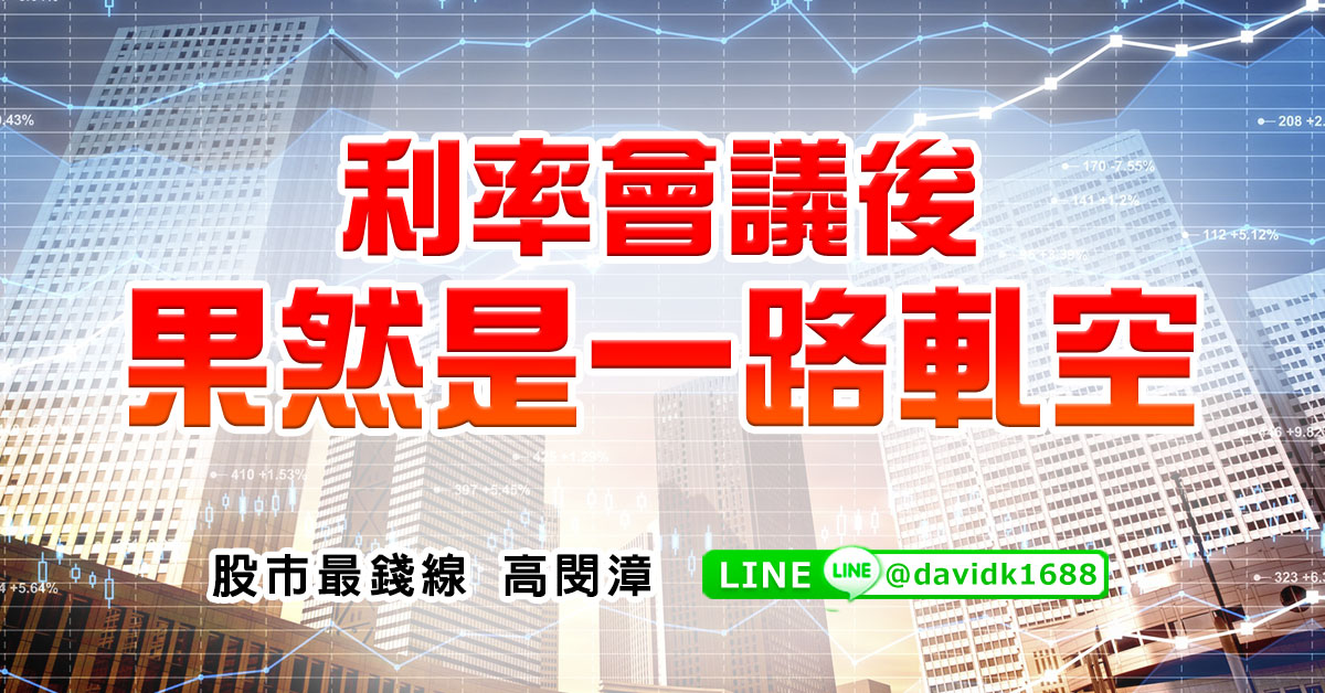 利率會議後，果然是一路軋空