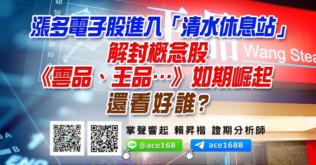 漲多電子股進入「清水休息站」 解封概念股《雲品、王品…》如期崛起 還看好誰? (圖)