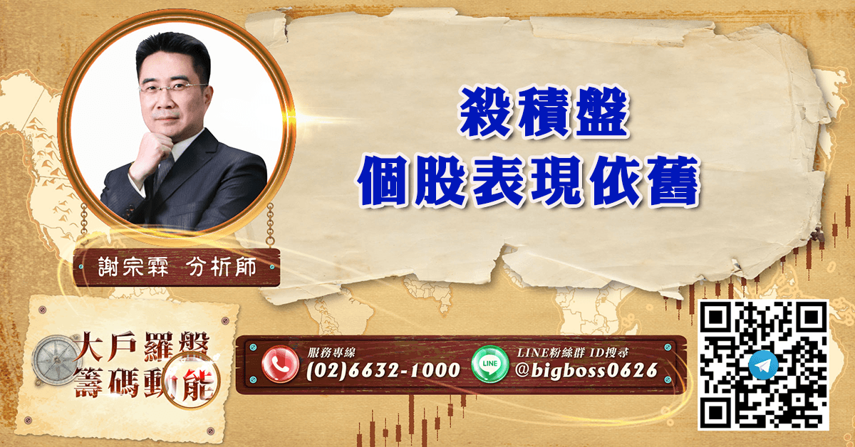 殺積盤 個股表現依舊 (圖)