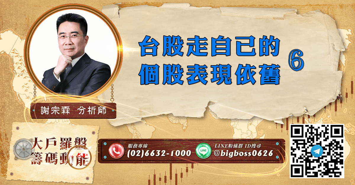 台股走自己的 個股表現依舊6 (圖)