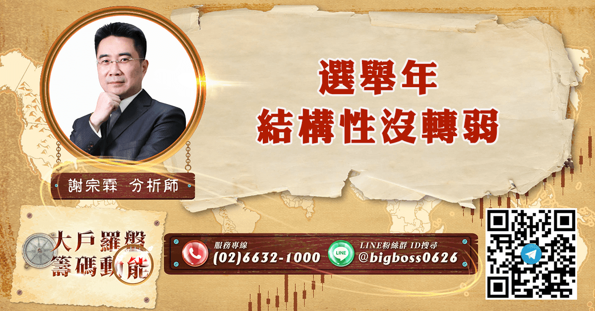 選舉年 結構性沒轉弱 (圖)