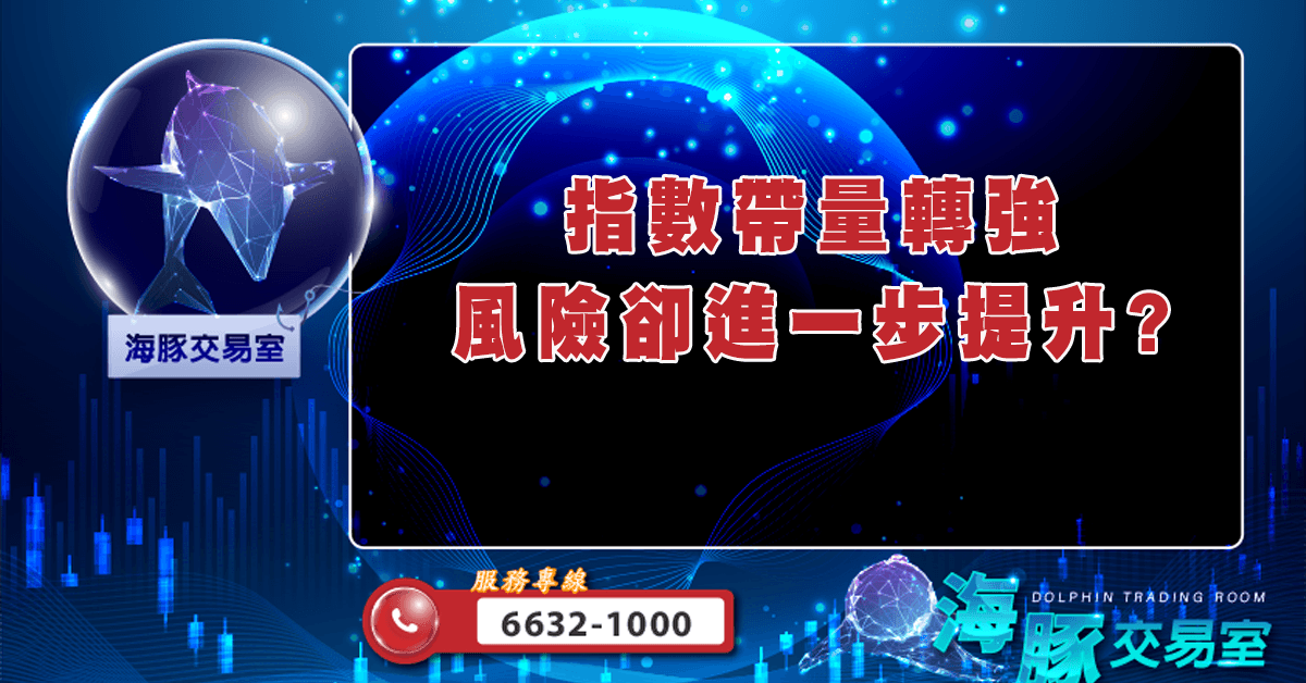指數帶量轉強 風險卻進一步提升? (圖)
