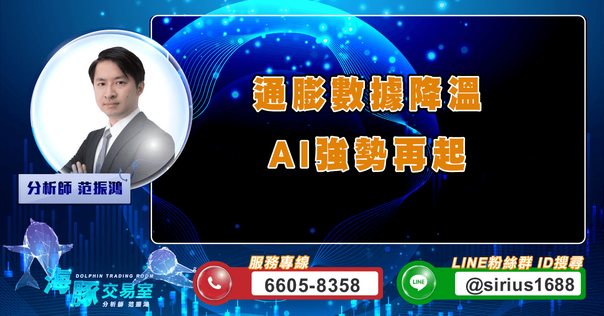 通膨數據降溫，AI強勢再起 (圖)