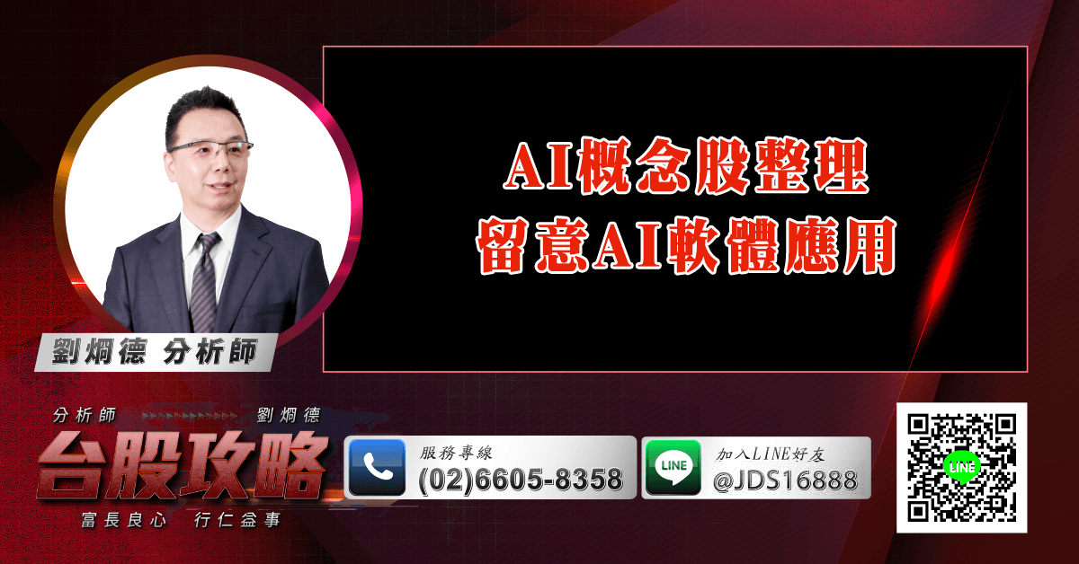 AI概念股整理 留意AI軟體應用 (圖)