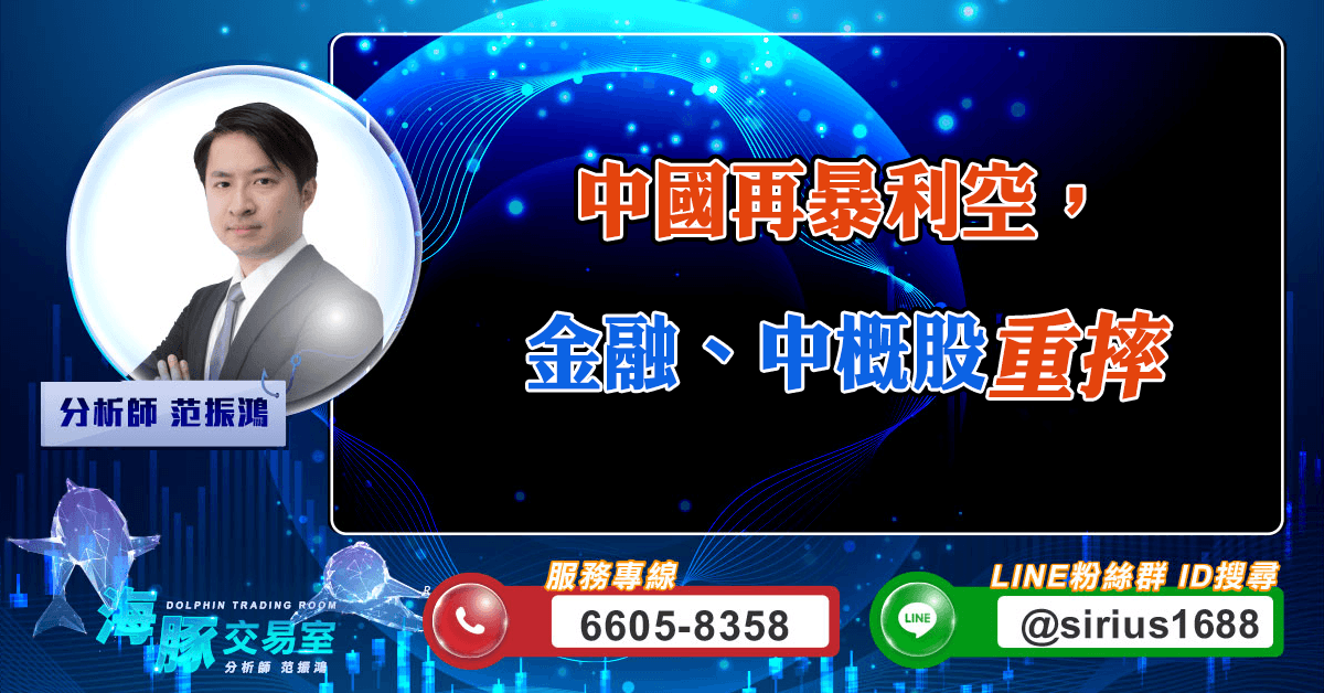 中國再暴利空,金融、中概股重摔 (圖)