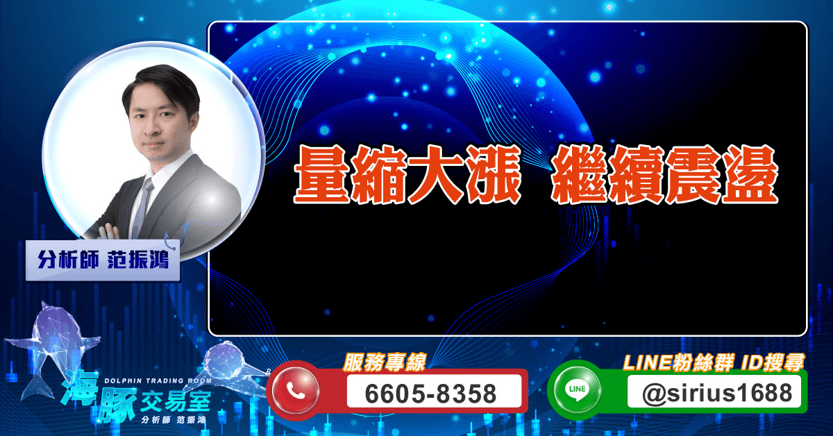 量縮大漲,繼續震盪 (圖)