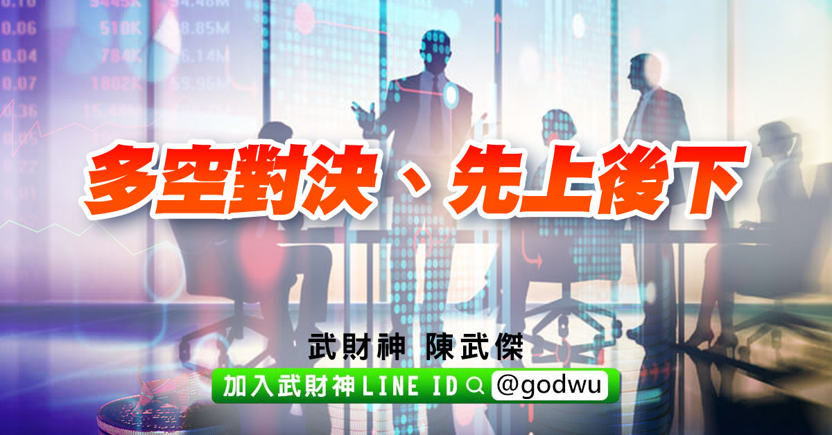 多空對決、先上後下 (圖)