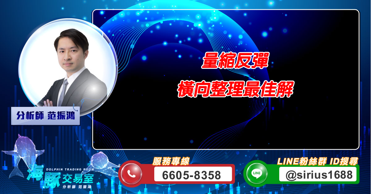 量縮反彈 橫向整理最佳解 (圖)