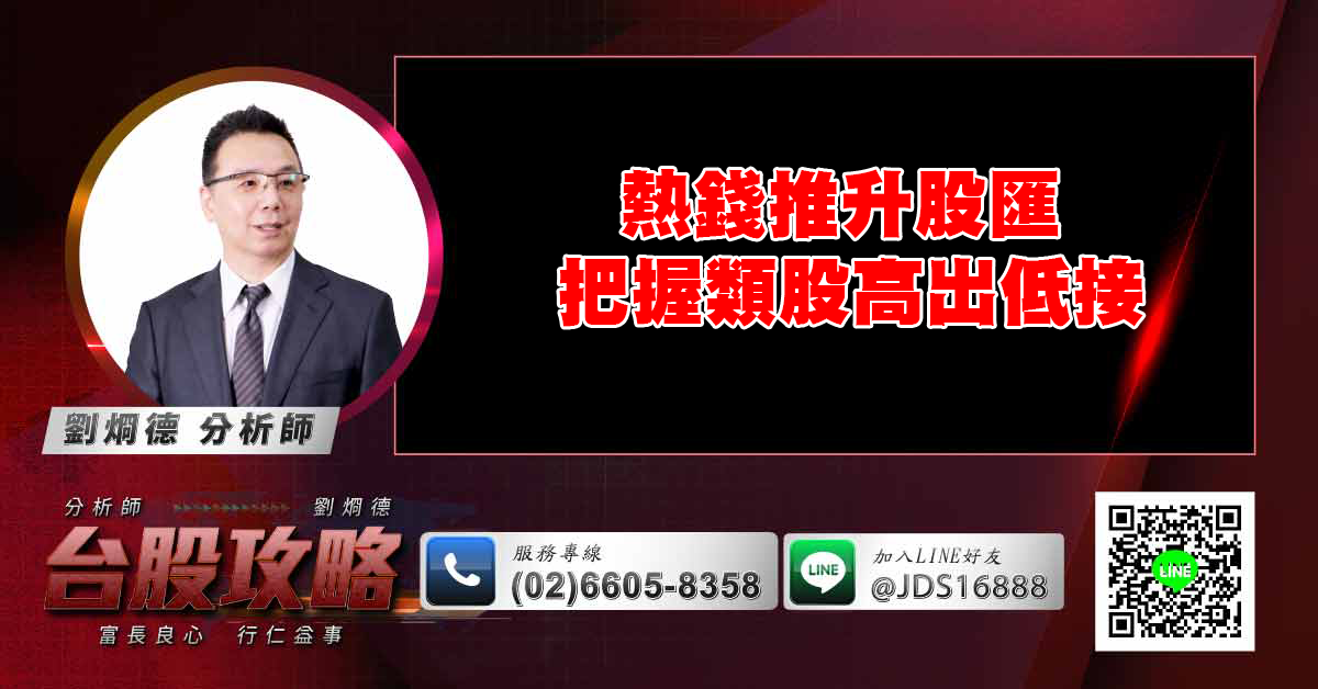 熱錢推升股匯 把握類股高出低接 (圖)