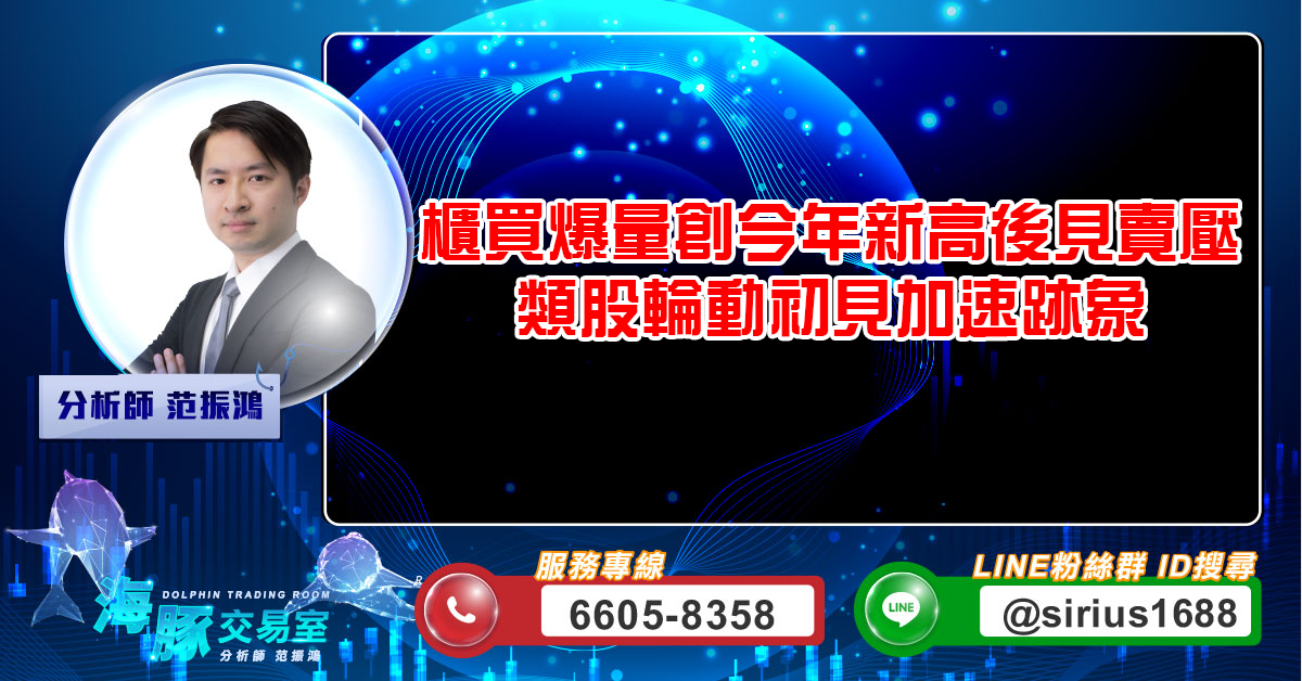 櫃買爆量創今年新高後見賣壓 類股輪動初見加速跡象 (圖)