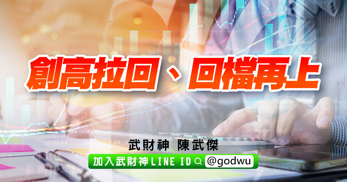 創高拉回、回檔再上 (圖)