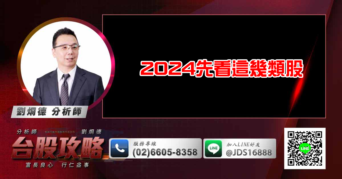 2024先看這幾類股 (圖)