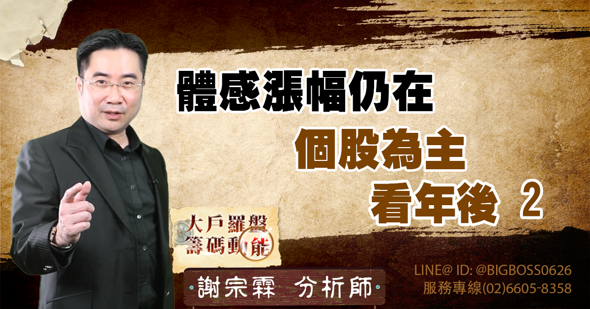 體感漲幅仍在 個股為主 看年後2 (圖)