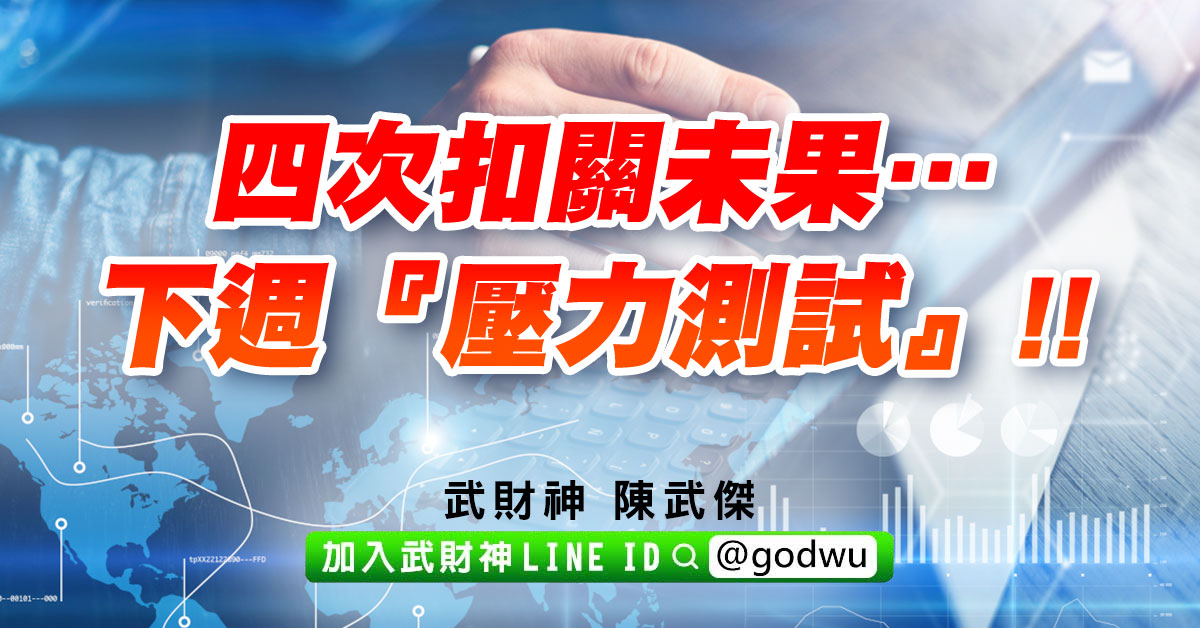 四次扣關未果…下週『壓力測試』!! (圖)