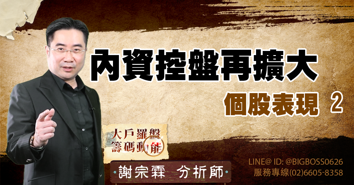 內資控盤再擴大 個股表現 (圖)