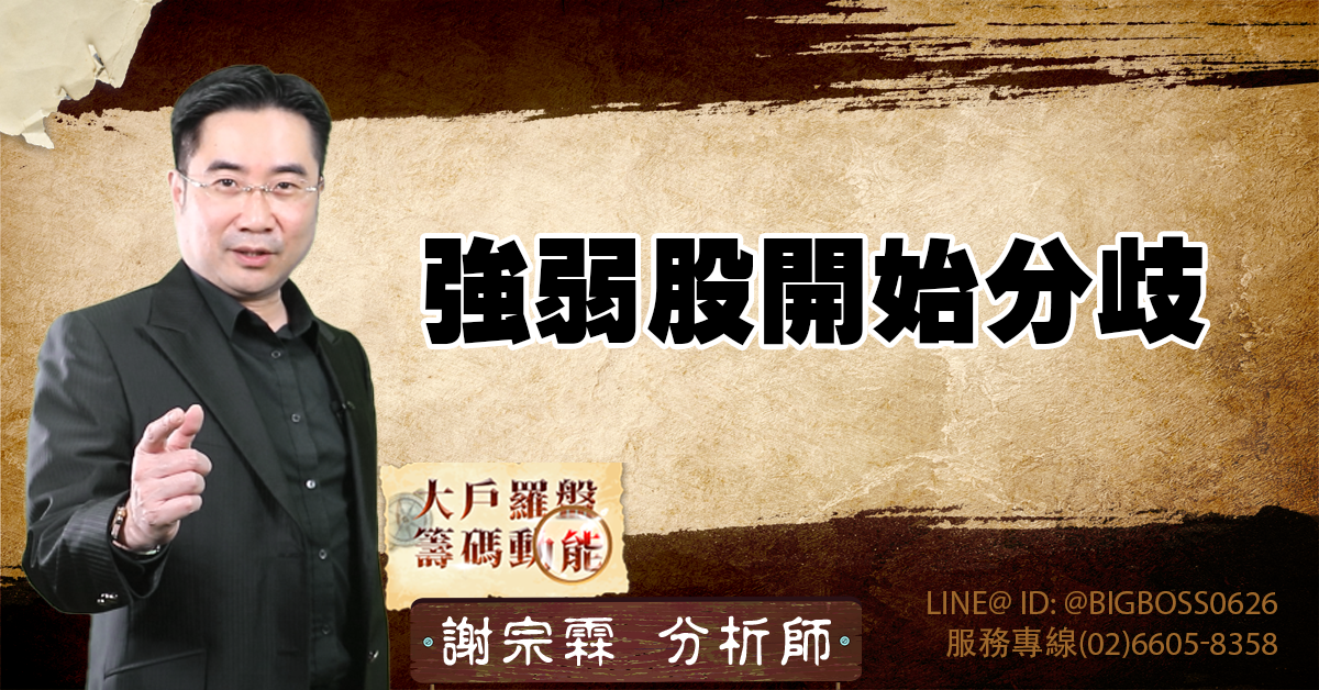 強弱股開始分歧 (圖)