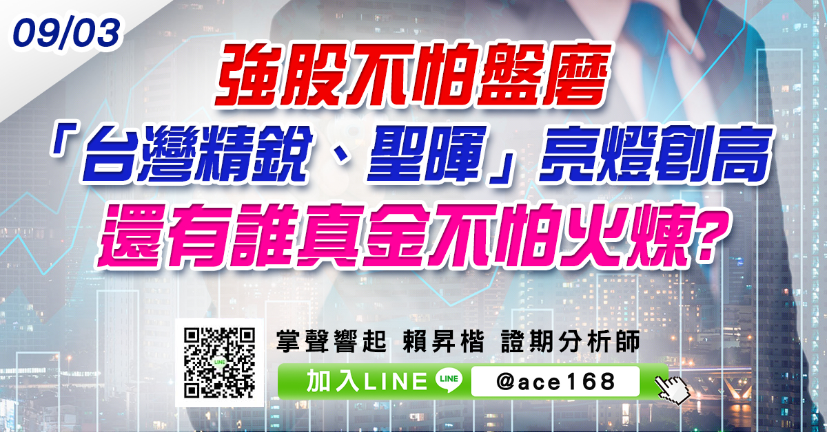 強股不怕盤磨 「台灣精銳、聖暉」亮燈創高 還有誰真金不怕火煉? (圖)
