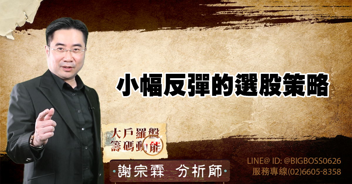 小幅反彈的選股策略 (圖)
