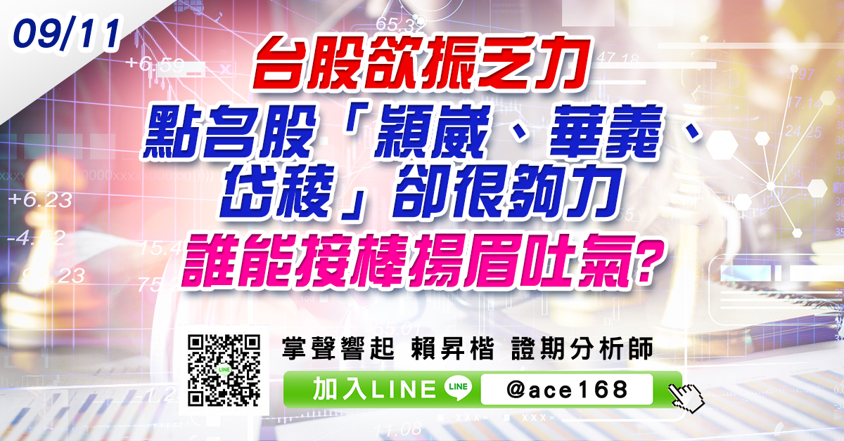 台股欲振乏力 點名股「穎崴、華義、岱稜」卻很夠力 誰能接棒揚眉吐氣? (圖)
