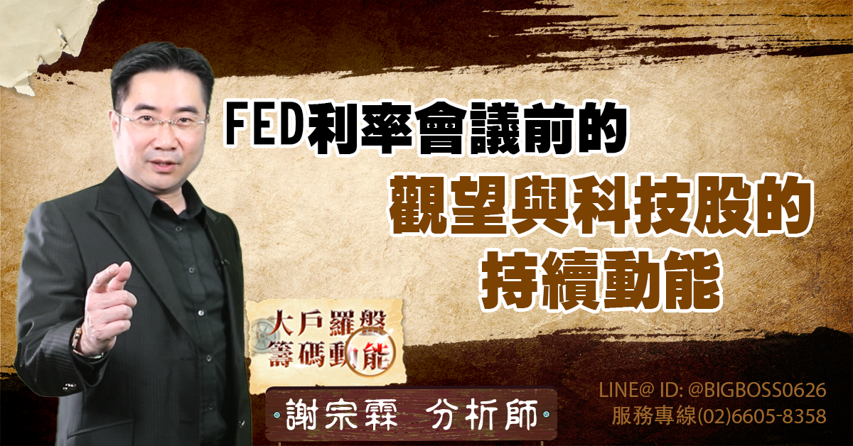 FED利率會議前的觀望與科技股的持續動能 (圖)