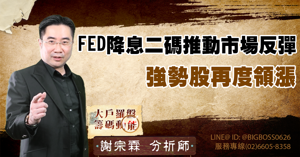 FED降息二碼推動市場反彈,強勢股再度領漲 (圖)